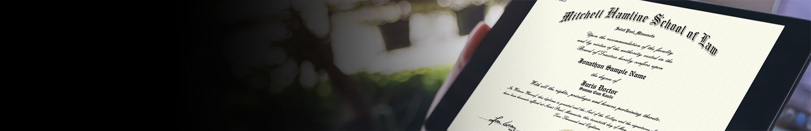 CeDiploma On Tablet